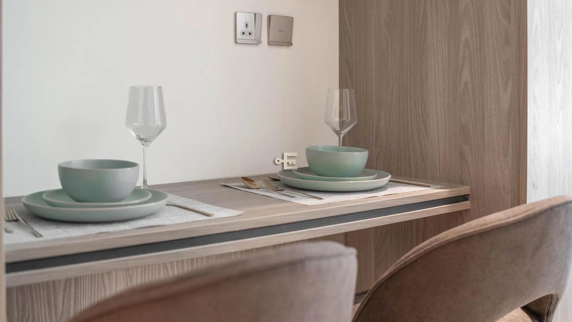 Contemporary Studio Terrace Luxe & Secure Stay 迪拜 阿拉伯联合酋长国