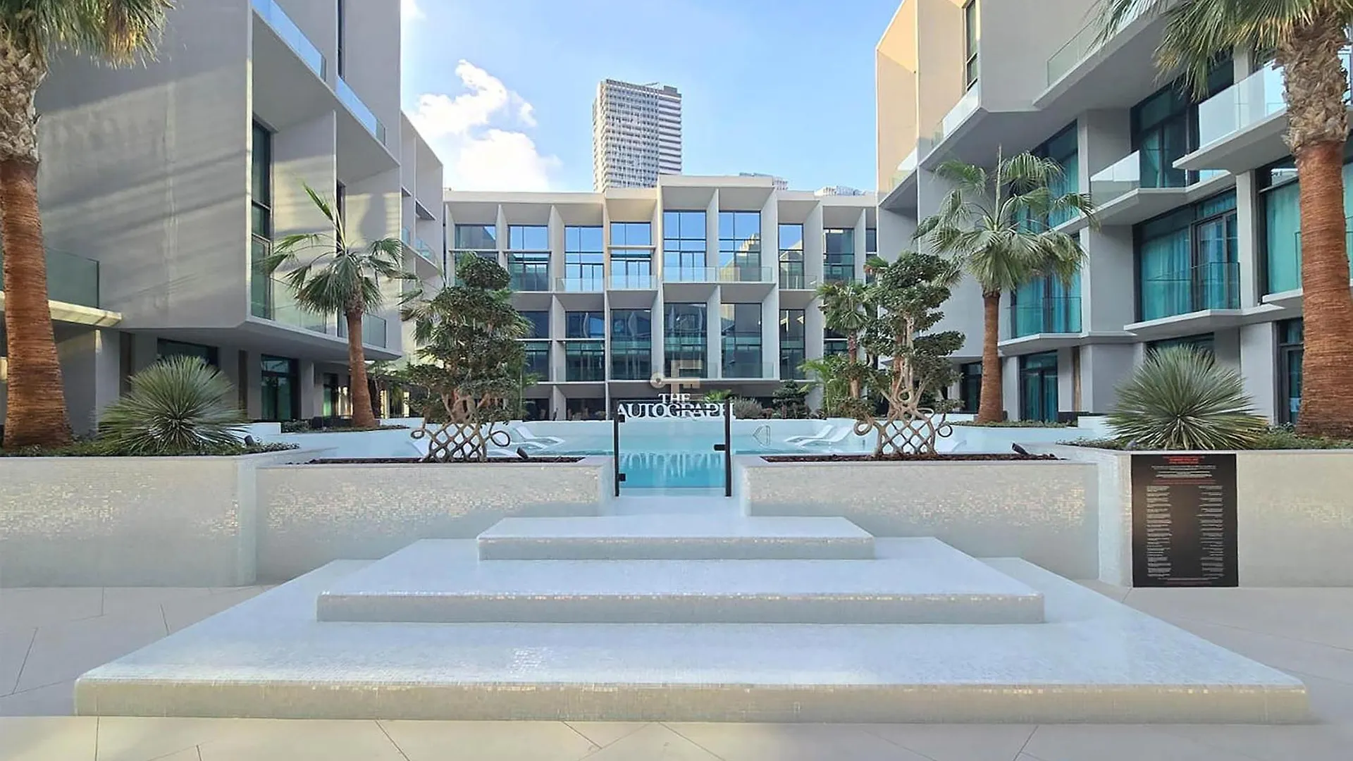 アパート Contemporary Studio Terrace Luxe & Secure Stay ドバイ アラブ首長国連邦