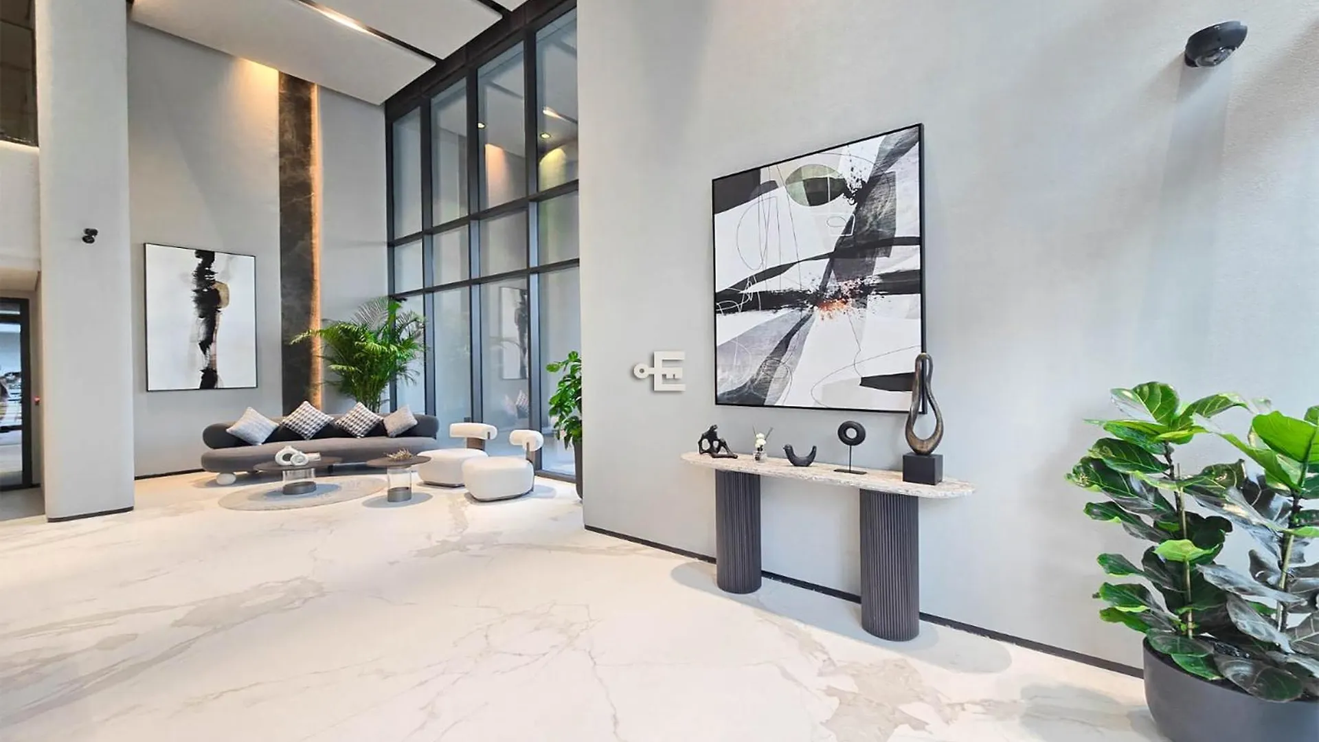 Contemporary Studio Terrace Luxe & Secure Stay ドバイ 0*,