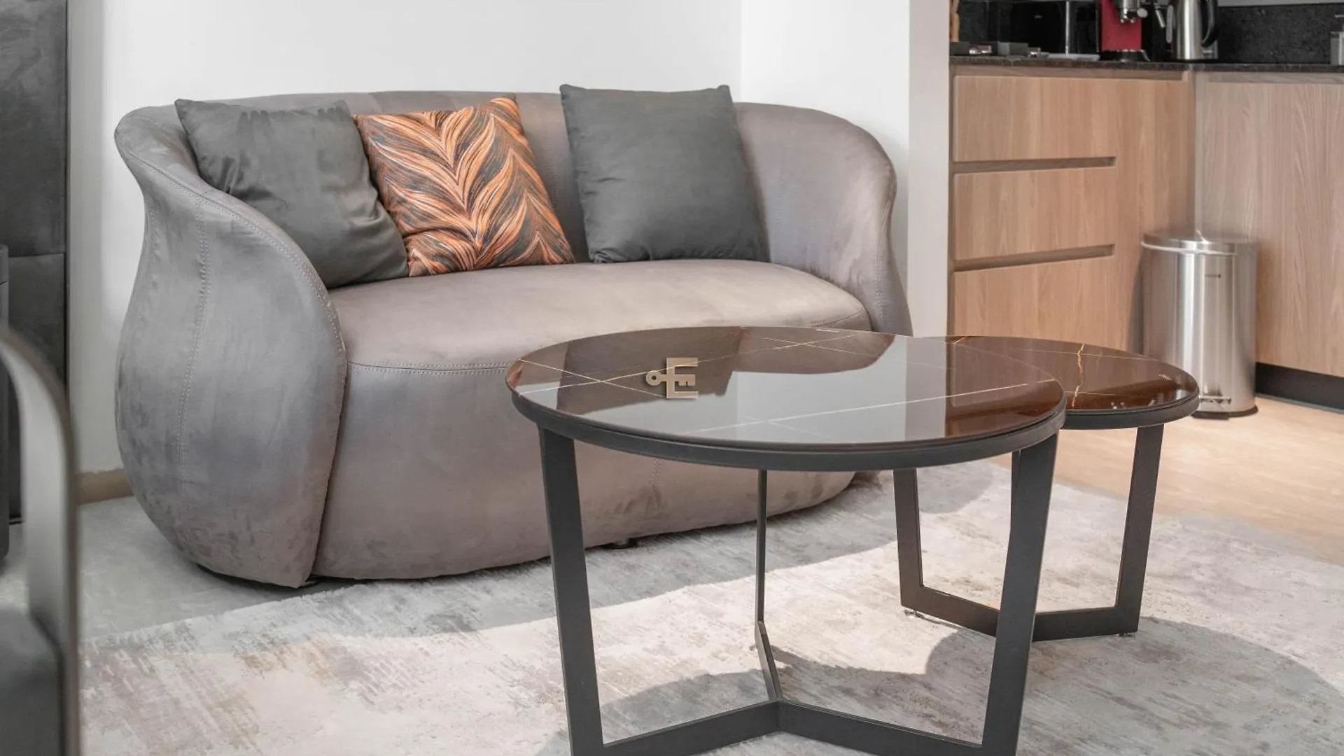 アパート Contemporary Studio Terrace Luxe & Secure Stay ドバイ アラブ首長国連邦